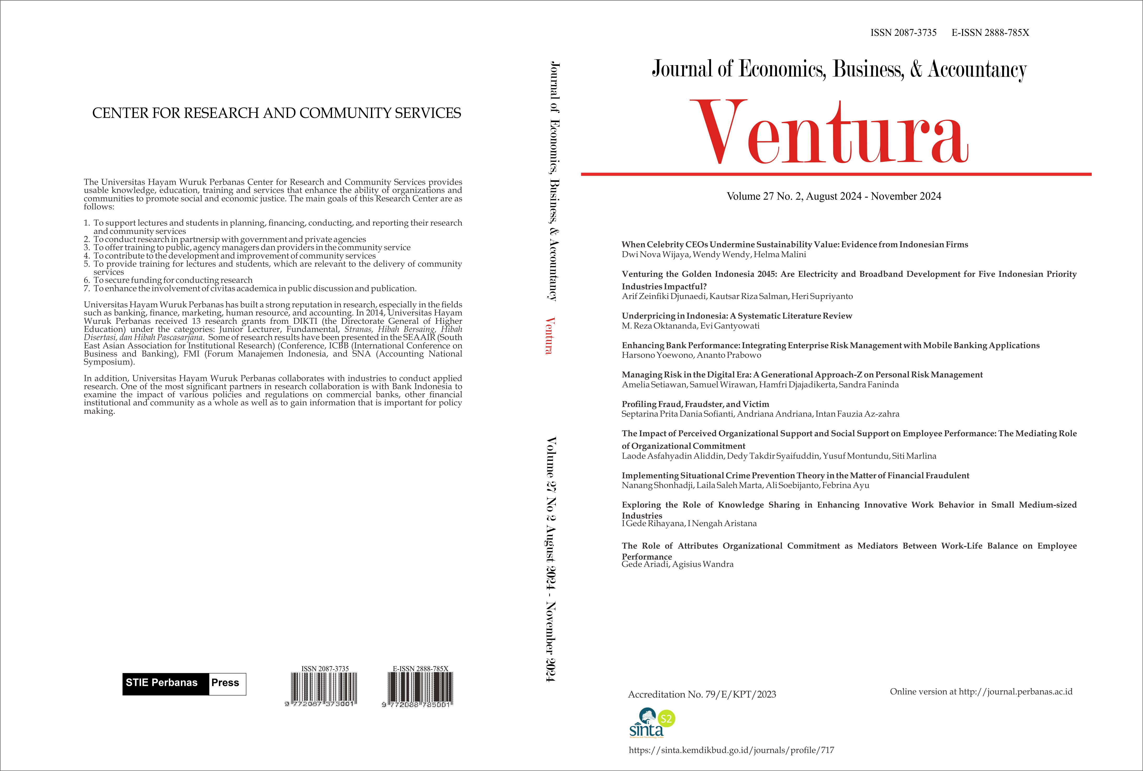 					View Vol. 27 No. 2 (2024): August - November 2024
				